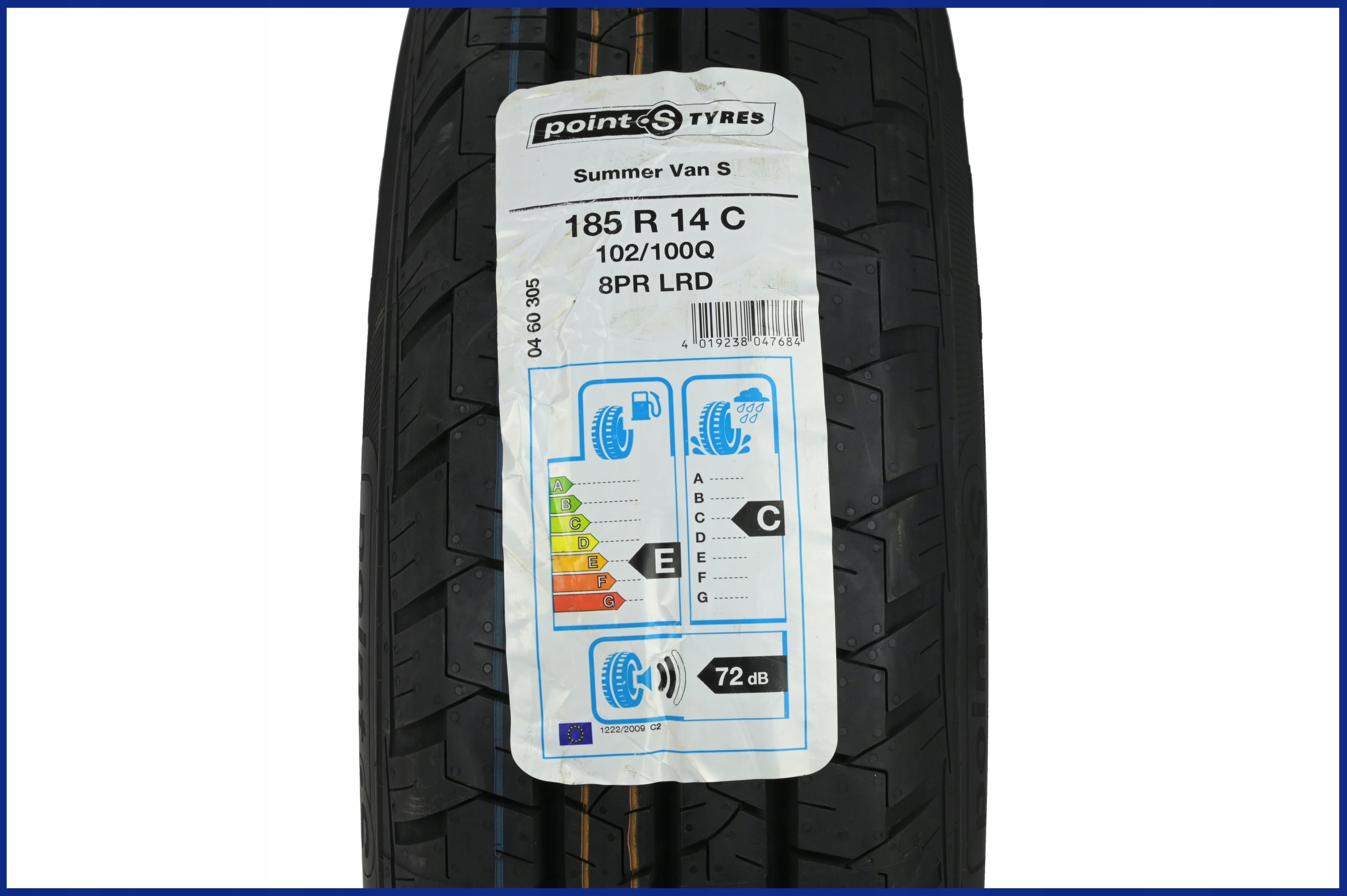 Шина POINT S 185R14C 102/100Q Summer Van S